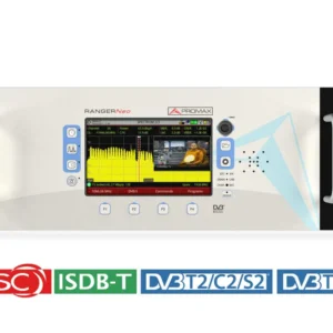 RANGERNeo Rack 2 ATSC: Rack-mountable TV signal and spectrum analyzer (professional class)