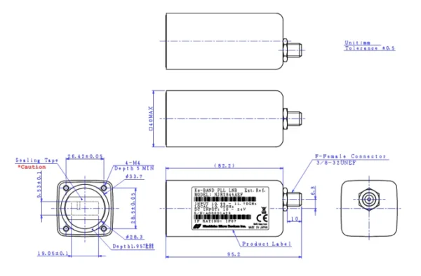 NJR2845GLN Ku-band PLL LNB | VSATPlus - Image 2